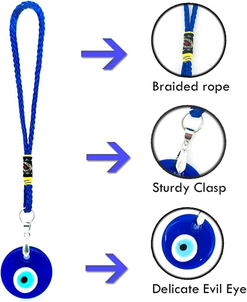 Car Mirror Hanging Accessories Pendant Cute Interior Rearview Mirrors Charms Car Decorations Ornament Evil Eye...