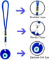 Car Mirror Hanging Accessories Pendant Cute Interior Rearview Mirrors Charms Car Decorations Ornament Evil Eye...