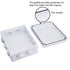 Zulkit Junction Box ABS Plastic Dustproof Waterproof IP65 Universal Electrical Boxes Project Enclosure White 7.9 x 6.1 x 3.1 inch (200 x155 x 80mm...