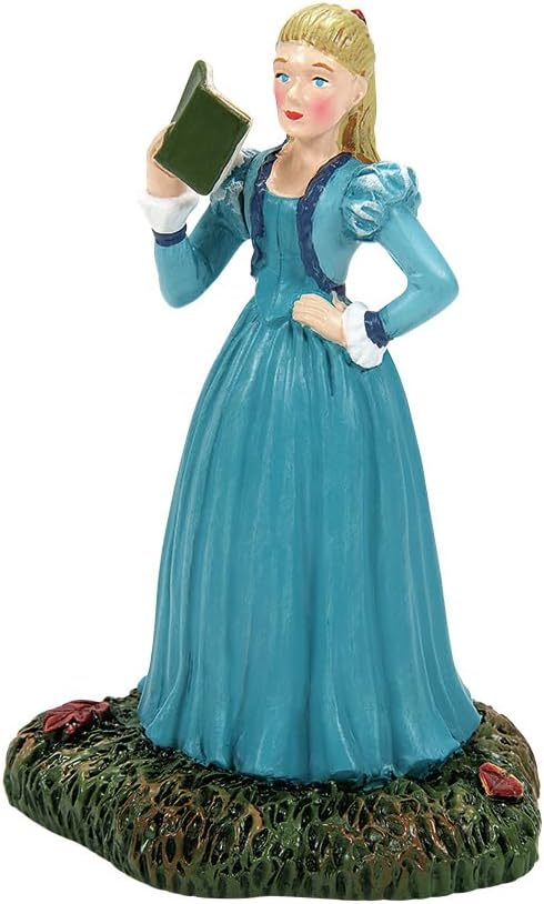 Department 56 Snow Village Halloween Accessories Katrina Van Tassel Figurine- Resin Hand Painted Crafted Collectible Halloween Village House Mini ...