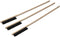 3PCS Bird Cage Cleaning Brush with Long Handle Wooden for Parrots...