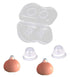 Nipplesuckers Silicone Nipple Corrector for Flat Inverted Nipples for Breastfeeding Mother or Women with Clear Case 1Pair...