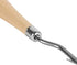 2 Pieces 6.3 Inch Wooden Bent Latch Hook Crochet Needle, Knitting Tool for Rug Making and Art Crafts......
