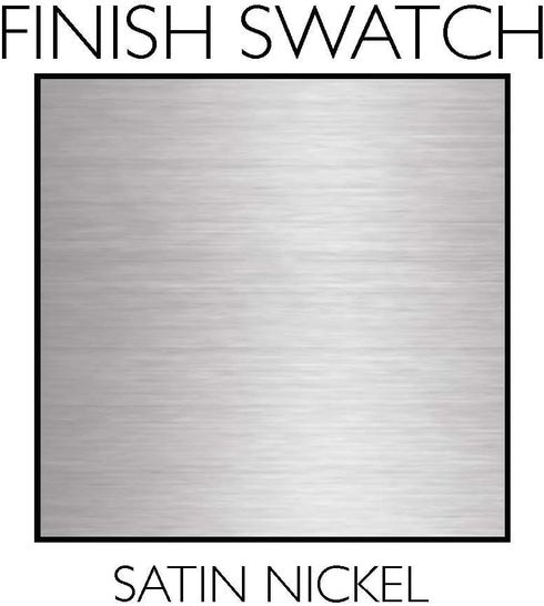 Design House 781815 Scroll Door Lever, Satin Nickel, Dummy/Decorative...