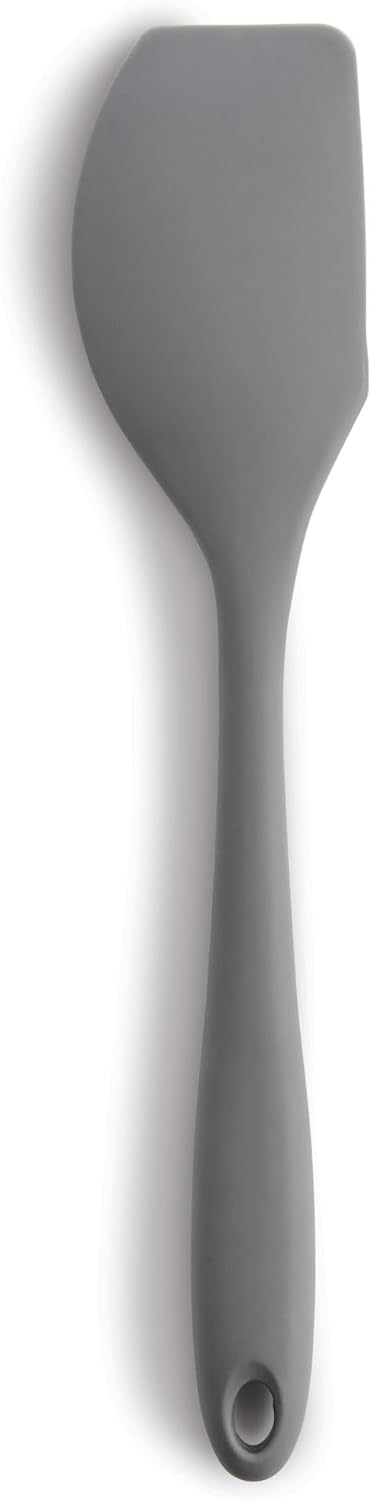 Mrs. Anderson’s Baking Silicone Scraper Spatula, Flexible, Non-Stick, Heat Safe, Grey...