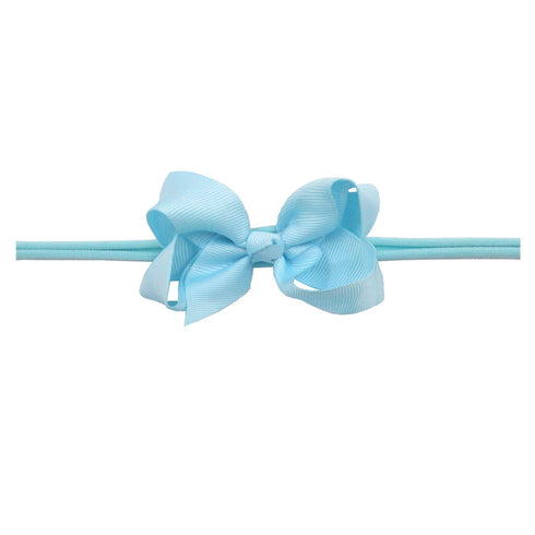CÉLLOT 40 Colors Baby Bow Headbands 3" Hair Bows Super Soft Nylon Headbands for Baby Girls Infants preemie and Newborn Kids Hair Accessories...
