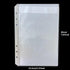 Arbuya 5pcs/pack Cutting Dies Storage Bag with 1 pocket Scrapbooking Stickers Storage Pockets Die Cuts Stencil Envelope Organizer Pages for Dies C...