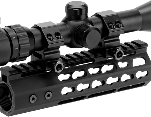 1'' Scope Rings, 2Pcs High Profile or 2Pcs Medium Profile 1 Inch Scope Mount Rings for Picatinny Rail...