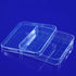 Scicalife 10 Sets Square Petri Dish with Lids, Plastic Material, Container for School Lab Science Experiment...