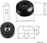 Sam&Johnny 4Pcs Speaker Isolation pad Rubber feet for Electronics Audio Turntable Speaker CD Guitar AV receivers Headphones Amp etc...