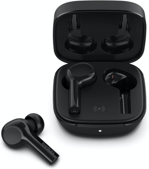Belkin Wireless Earbuds, SoundForm Freedom True Wireless Bluetooth Earphones with Wireless Charging Case IPX5 Certified Sweat and Water Resistant ...