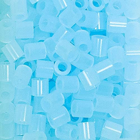 Perler Beads Fuse Beads for Crafts, 1000pcs, Clear Blue, Small...