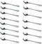 15 Pcs Silver Demitasse Espresso Spoons Stainless Steel Mini Coffee Spoons Mini Teaspoons Sugar Spoons ice cream scoop,4.3 Inches...