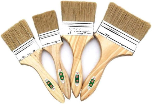 Professional chip Paint Brush, Household Paint Brush, Furniture Paint Brush, Paint Brush, Wallpaper Brush 4 Pieces (2 inches, 2.5 inches, 3 inches...