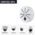 2 Pack Camera Junction Box,Universal Bullet Security Camera Mount Box, Bracket Hide Cable,Outdoor Camera Cover, Base Junction Box for CCTV Cameras...