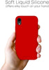 GOOSPERY Liquid Silicone Case for Apple iPhone XR 6.1 Inch (2018) Jelly Rubber Bumper Case with Soft Microfiber Lining (Red)...