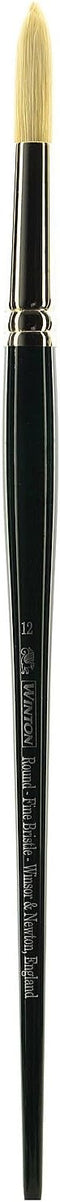 Winsor & Newton 5975712 Winton Hog Round #12 Bristle Brush...
