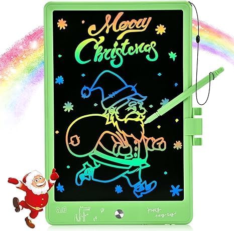 LCD Writing Tablet, 11 Inch Colorful Doodle Board Drawing Tablet, Kids Games Toys Drawing Pad, Toddler Learning Toys Christmas Birthday Gifts for ...