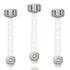 Baby Proofing Child Safety Locks(3 PCS) - Cabinet Locks for Babies,3M Adhesive Cabinet Latches, Multi-Purpose for Fridge Drawers,Ovens Toilet Seat...
