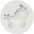 Baby Stroller Chocolate Silicone Molds Baby Shower Cake Decorating Fondant Molds For Cupcake Topper Chocolate Candy Sugar Craft Gum Paste Polymer ...