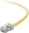 Belkin A3L791-01-YLW Network Cable-RJ-45 (M)-RJ-45 (M)-1 ft-utp-(Cat 5E)-Yellow...