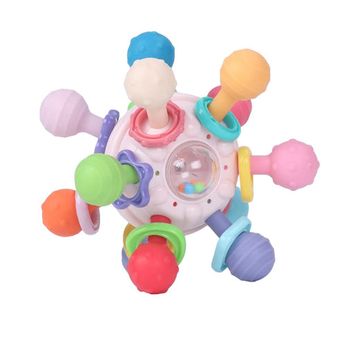 Sensory Toys Infant Learning Inspired Sensory Teethers for Babies 0-18 Months: Safe, Educational Toys for Infant Girls...