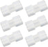 40PCS Three-Hole Triple Wide Glow Bracelets Connectors...