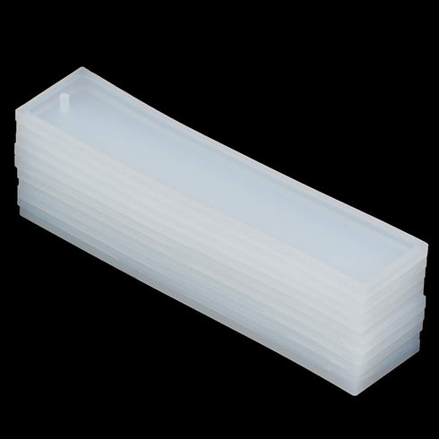 20 Pack Rectangle Silicone Bookmark Mold, DIY Bookmark Mould Making Epoxy Resin Jewelry DIY Craft Transparent Resin Mould Student Gift, 5.5 Inch...