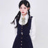 Pearl Bowknot Pre-Tied Brooch Elegant Ribbon Neck Tie Pin for Women Ladies Girls Student Brooches Suit Shirt Pins Fashion Collar Clothing Accessor...