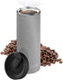 bobble French Coffee Presse, On-The-Go use, Quick Brew, Slim Design, Triple Wall Insulation, 14 oz (Stainless Steel)...