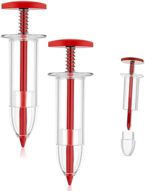 Mini Sowing Seed Dispenser, Small Sower Seed Spreader Manual Handheld Seed Planter Mini Hand Spreader Garden Seed Planter for Carrot, Lettuce, Gra...