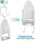 Ironing Board Hanger Wall Mount Iron Hanger Ironing Board Rack Electric Iron Holder Household Bathroom Shelf - for Max 5 inch Width...
