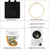 Smart-Feather Cat Embroidery Kit for Beginners Adults, Hand Embroidery Tote Bag Kit with Hoop and Patterns...