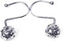 12Pcs Hollow Ball Shower Curtain Hooks Luxury Quality Rustproof Stainless Steel Shower Curtain Rings Hooks for Bathroom Rod (Chrome)...