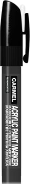 Carmel Acrylic Paint Marker (Black, Medium Tip, Pack of 1)...