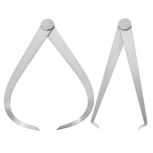 uxcell 350mm 14-inch Inside Outside Caliper Stainless Steel Firm Friction Joint Measuring Tool 1 Pair...