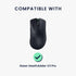 kwmobile Mouse Grip Tape Compatible with Razer DeathAdder V3 Pro Grip Tape - Non-Slip Faux Leather - Black...