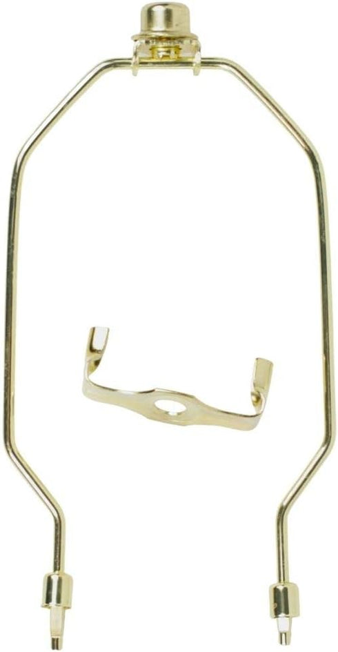 La103 9 in. Lamp Harp Brass...