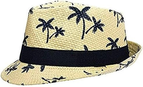 Vibrant Multicolor Luau Fedora - 4.75" x 9.5" x 10.25" (1 Pc.) - Cute & Stylish - Perfect for Tropical Celebrations...