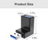 USB 3.0 Adapter 90 Degree Male to Female Combo Vertical Up and Down Angle Coupler Connector...