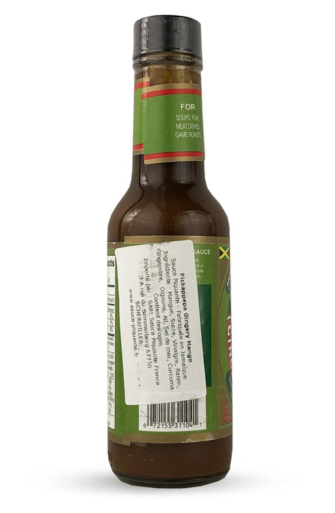 Pickapeppa Gingery Mango Hot Sauce 5oz (Pack of 3)...