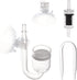 VAYINATO® Aquarium Air Pump Accessories, 5 Pcs - Nano Co2 Diffuser, U Bend Tube, Suction Cups Planted Aquarium Fish Tank by Petzlifeworld...