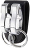 Leather Belt Loop Keychain with 2 Detachable Clips&Key Ring Belt Key Ring Holder Belt Key Chain...