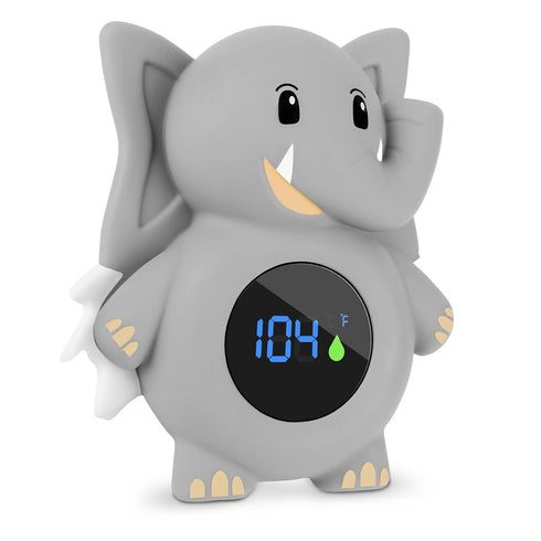 Baby Thermometer,with LED Display and Temperature Warning,Kids' Bathroom Safety Products,Bath Thermometer for Infants, Newborn,BPA-Free Bath Tub T...