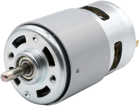 Micro DC 12V-24V 10000RPM 775 Motor Ball Bearing Large Torque High Power Low Noise Brushed DC Motor Driver for Electrical Tools DIY...