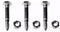 53200500 Shear Pins and Nuts Fits Ariens 532005 53200500 Snowthrowers 3pcs...
