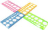 4Pcs Multifunctional Geometric Circle Templates Ruler Circle Drawing Painting Stencils Round Scale Template Student Stationery Supplies for School...