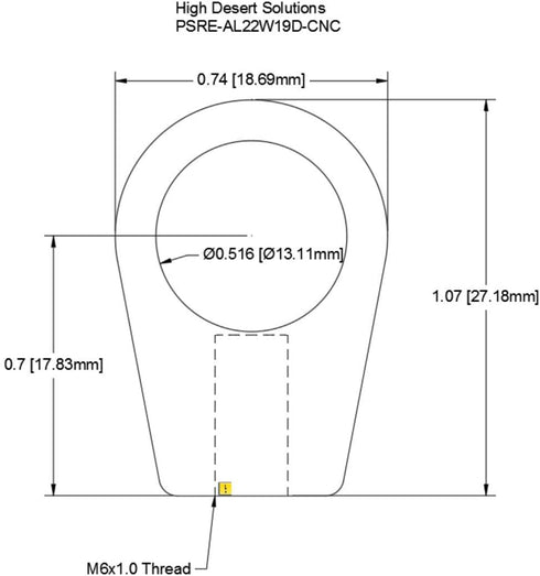 Polaris Dump Bed Strut Rod End Replacement Parts (Check Fitment Below) (6mm (Qty 1) with Cable)...
