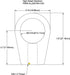 Polaris Dump Bed Strut Rod End Replacement Parts (Check Fitment Below) (6mm (Qty 1) with Cable)...