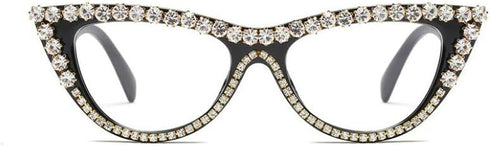 Freckles Mark Bedazzled Rhinestone Bling sunglasses for Women Sparkly Diamond Glasses Vintage Retro Cat Eye...